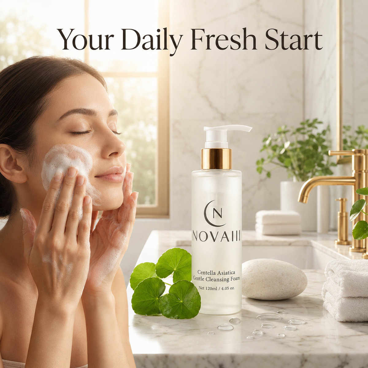 NOVAIII Gentle Cleansing Foam