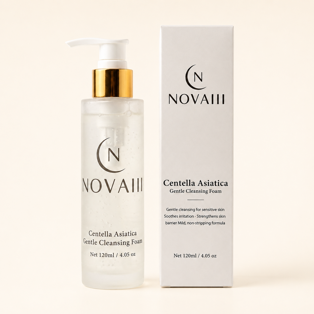 NOVAIII Gentle Cleansing Foam